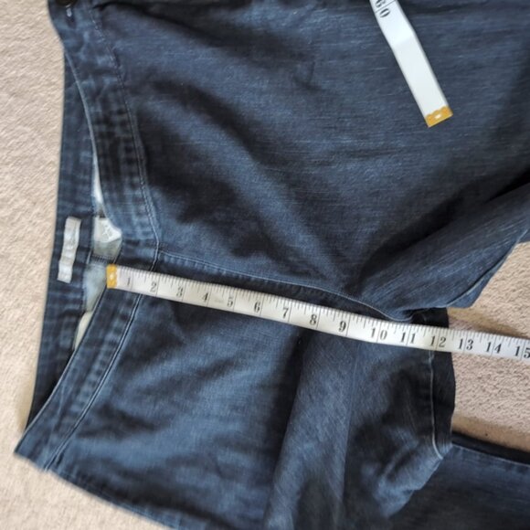 Chico's Premium Cropped Capri Side Zip Jeans XL - Picture 5 of 9